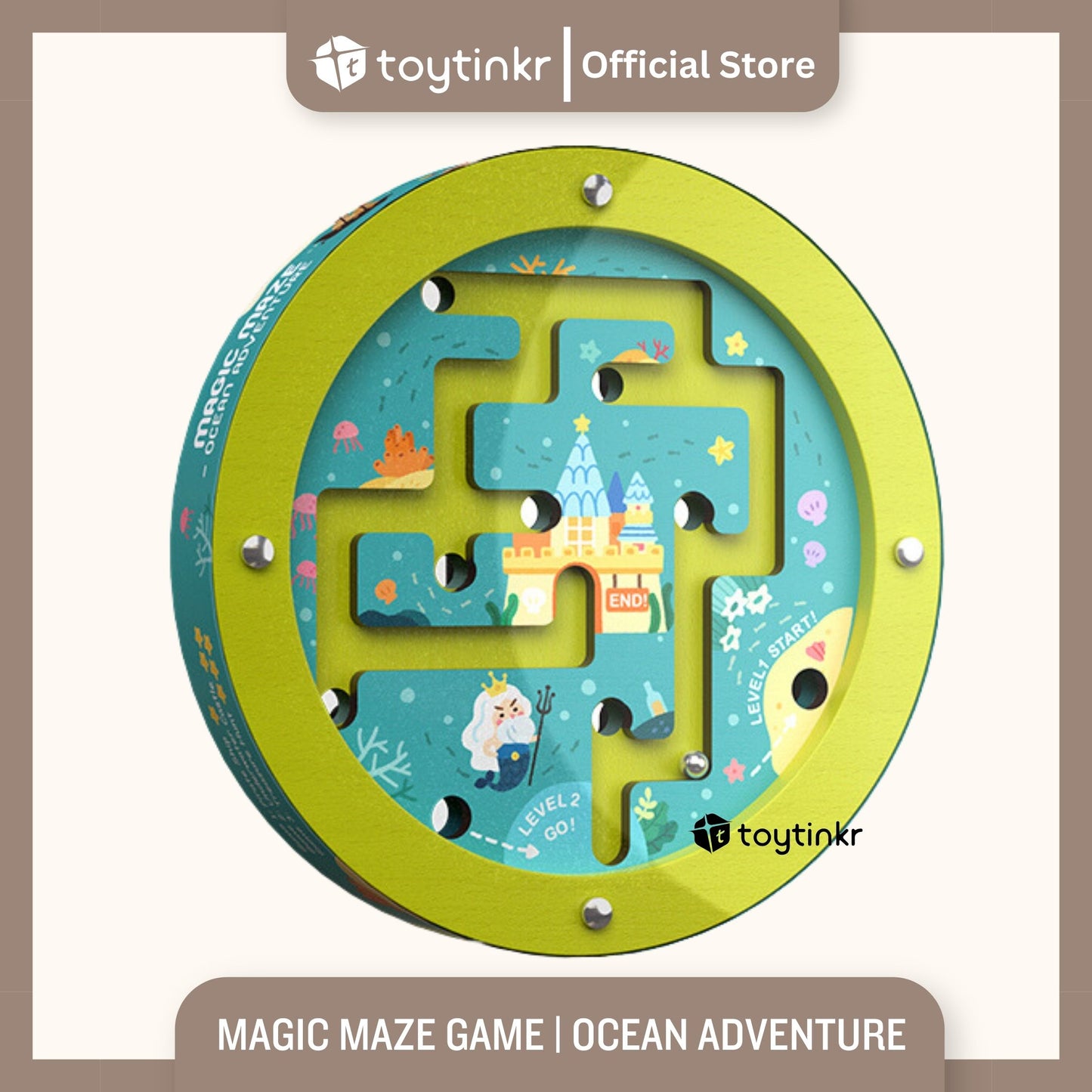 Mideer Magic Maze Game by Toytinkr