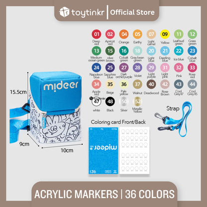 Mideer Acrylic Markers Art Markers (Personalized) by Toytinkr